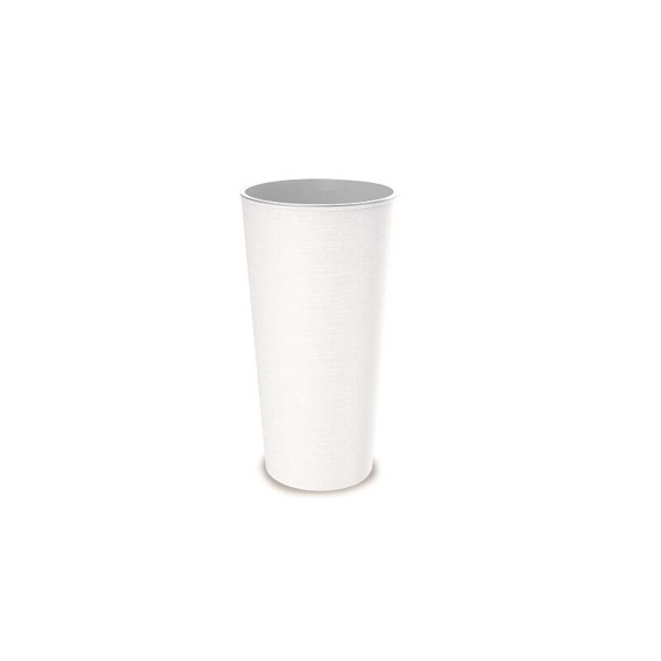 Gardino - saksija melrose glamour 16 x 17 bela 