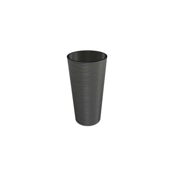 Gardino - saksija finesa okrugla 30x57 antracit 