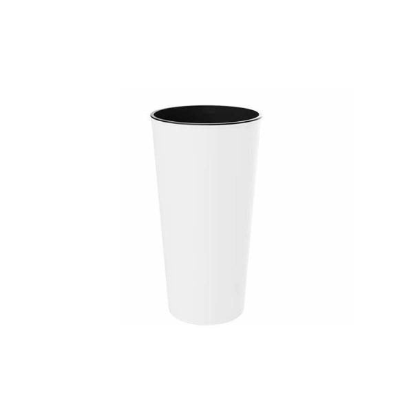 Gardino - saksija finesa okrugla 30x57 bela 