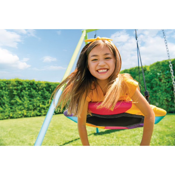 Dečija metalna ljuljaška dva sedišta 