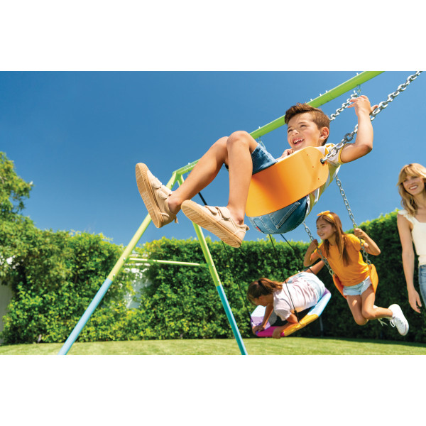 Dečija metalna ljuljaška trodelni set 