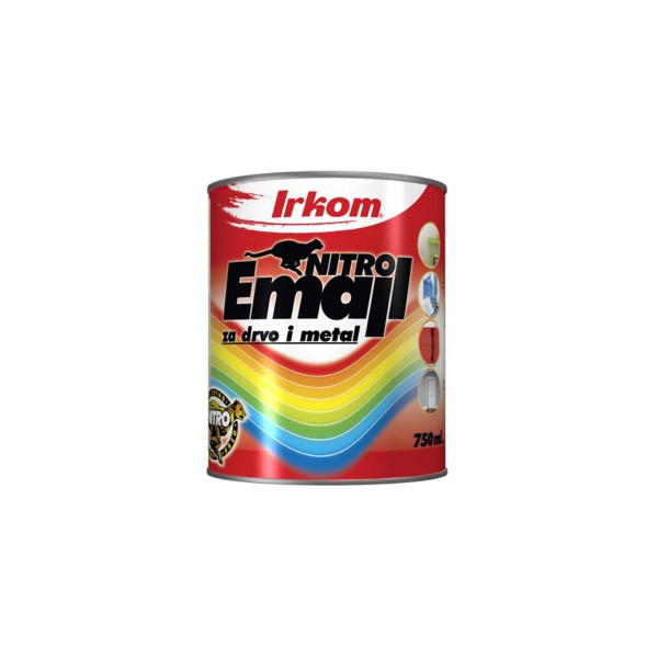 Nitro emajl sivi 750 ml 