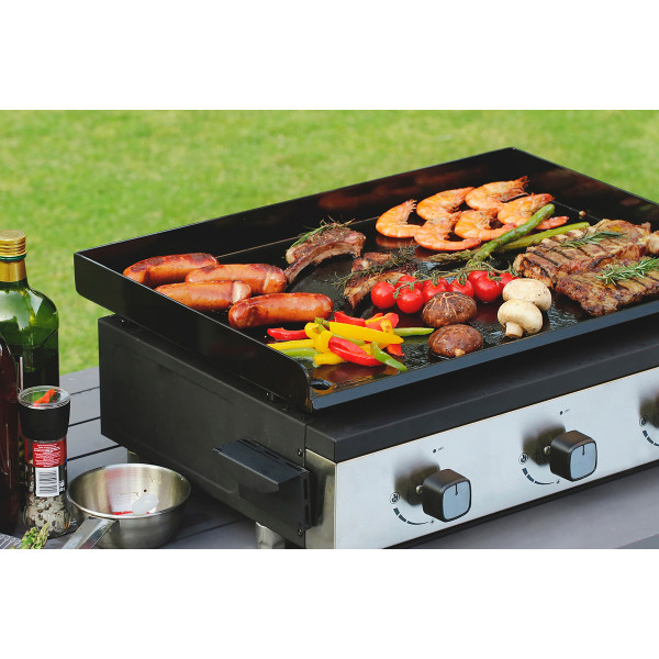 Plancha na gas sa tri gorionika 