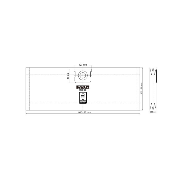 DeWalt kesa za prašinu 20l- 30l - DXVA19-4204 