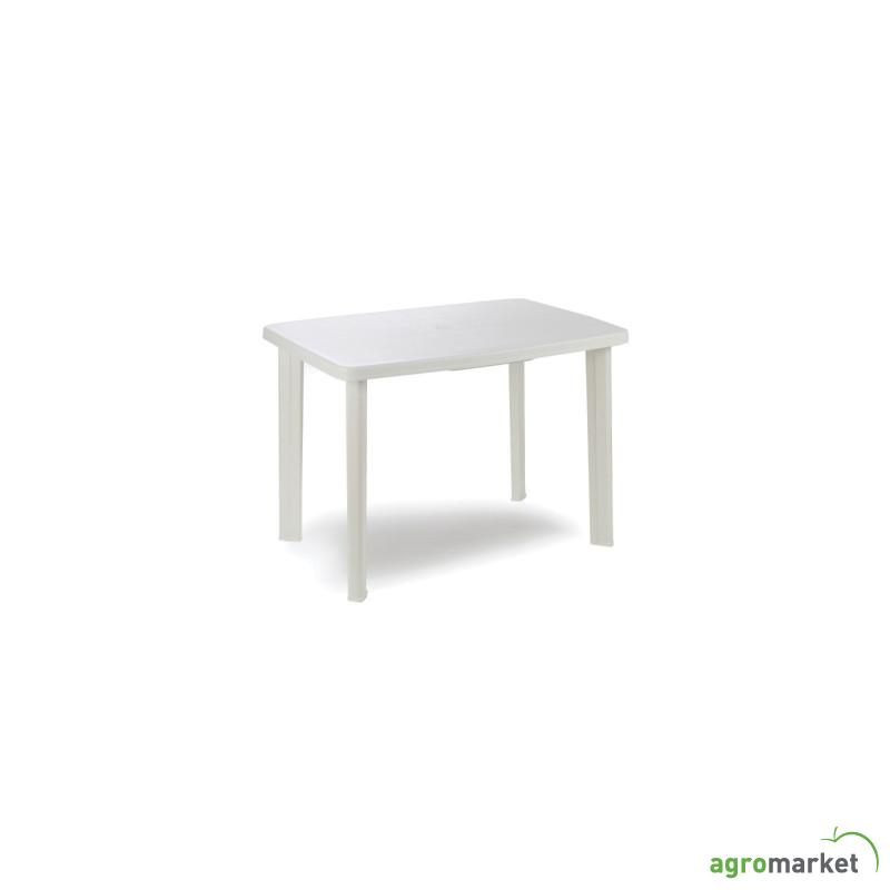 Baštenski sto plastični 101 x 68 x 72cm Faretto beli 