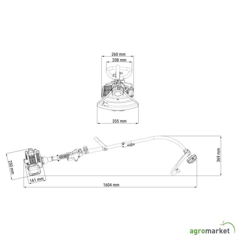 Motorni trimer Villager BC 26 ES 