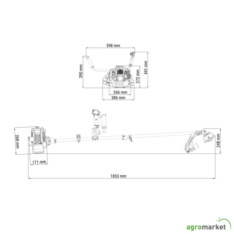 Motorni trimer Villager BC 33 ESB 