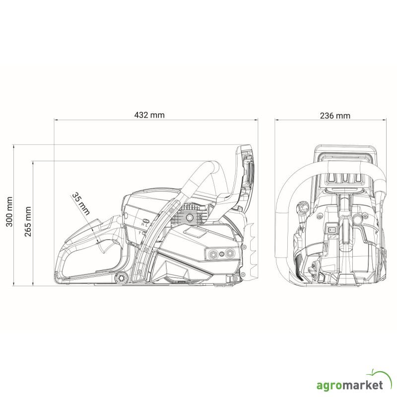 Motorna testera VGS 5032 PE 