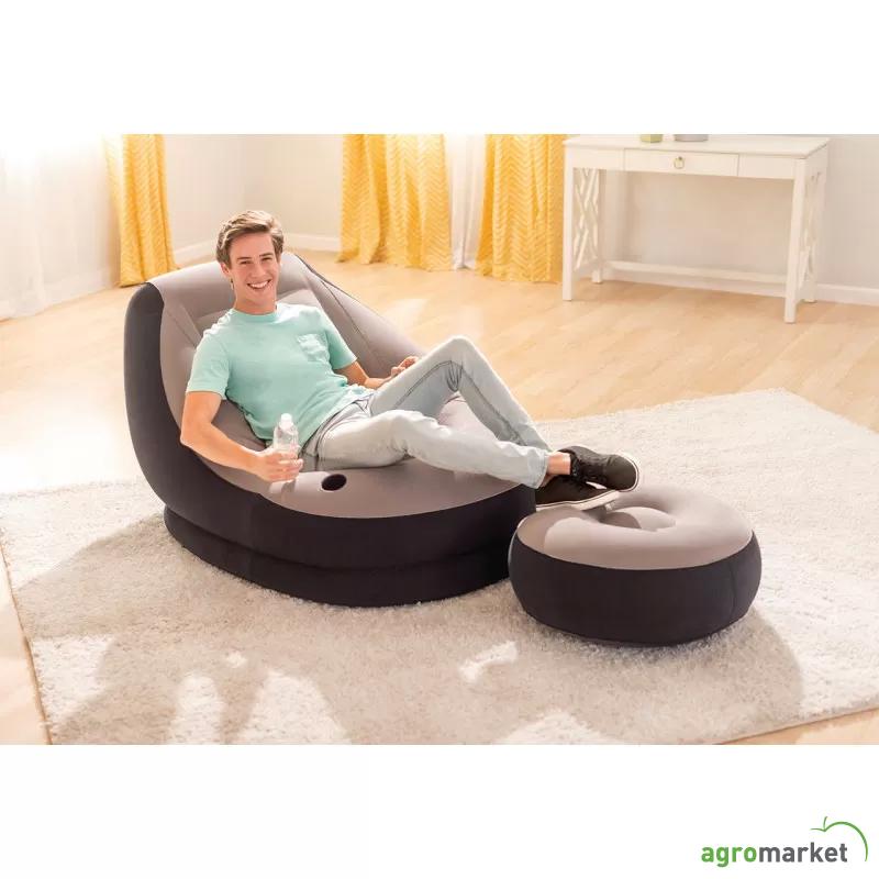 Fotelja sa tabureom 99 x 1.3 x 76cm Ultra Lounge