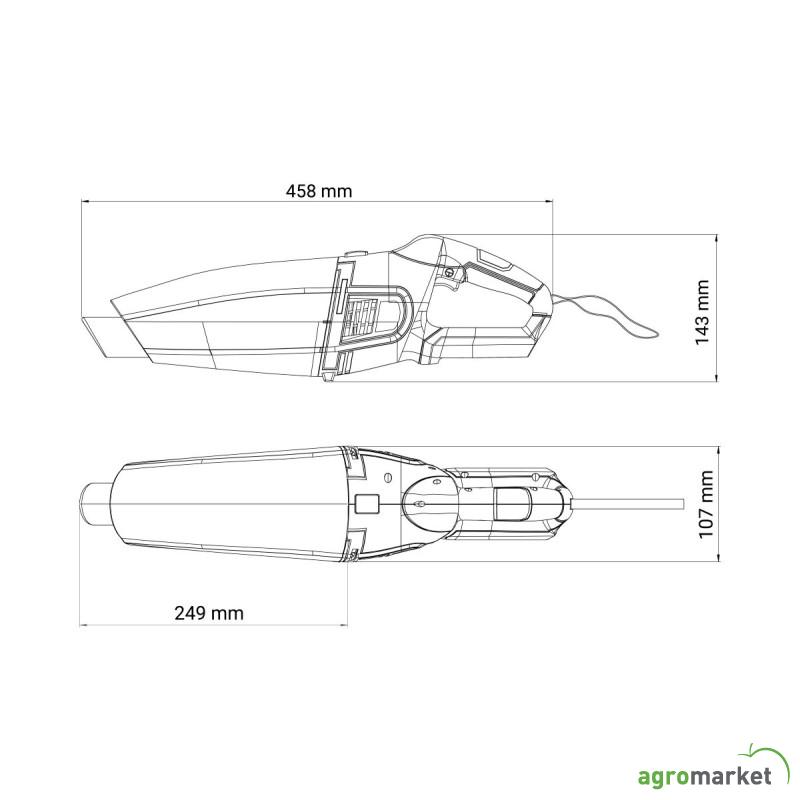 Fuse akumulatorski usisivač VVC 6020 