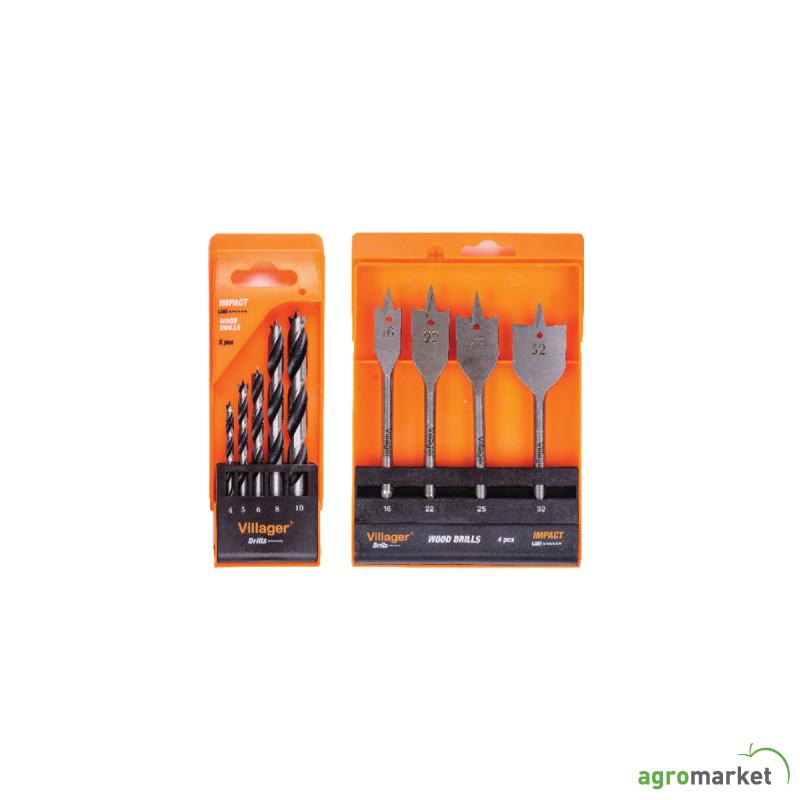 Burgije za drvo Villager Impact Line DW-SET 5 kom