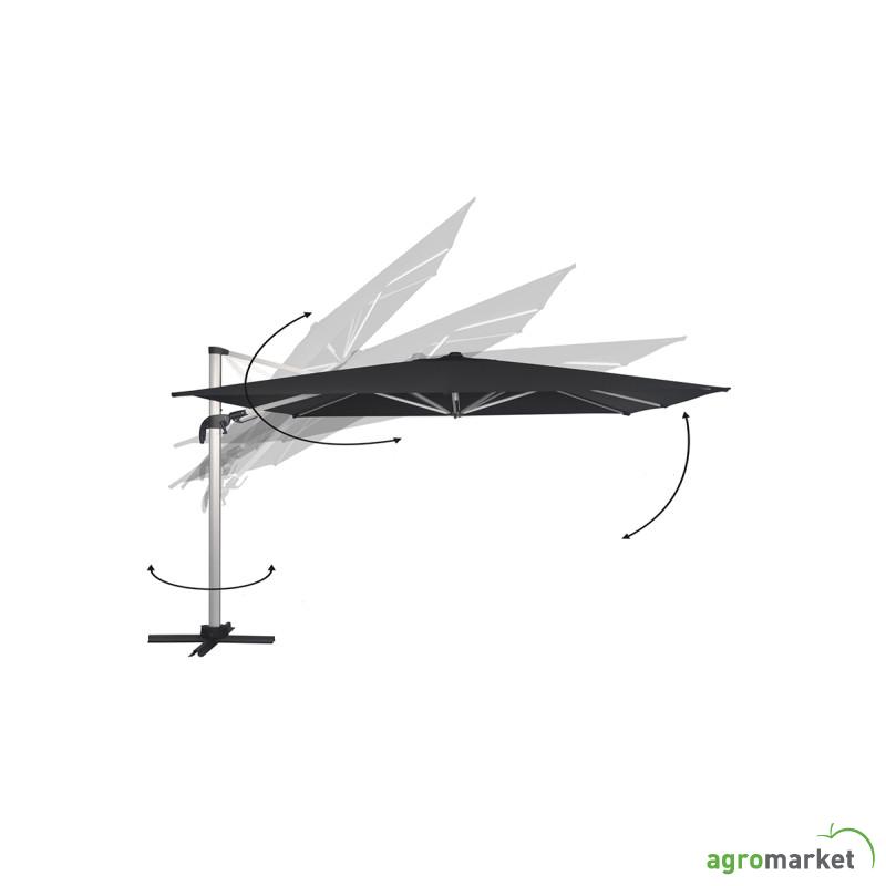 Manila suncobran crni 