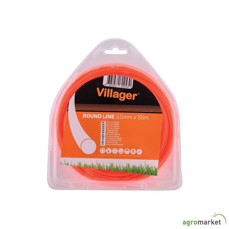 Silk za trimer 2.7mm x 68m (1lb) - okrugla nit Villager 