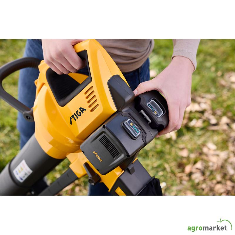 Akumulatorski duvač usisivač Stiga VS 100e Kit (sa punjačem i baterijom) 