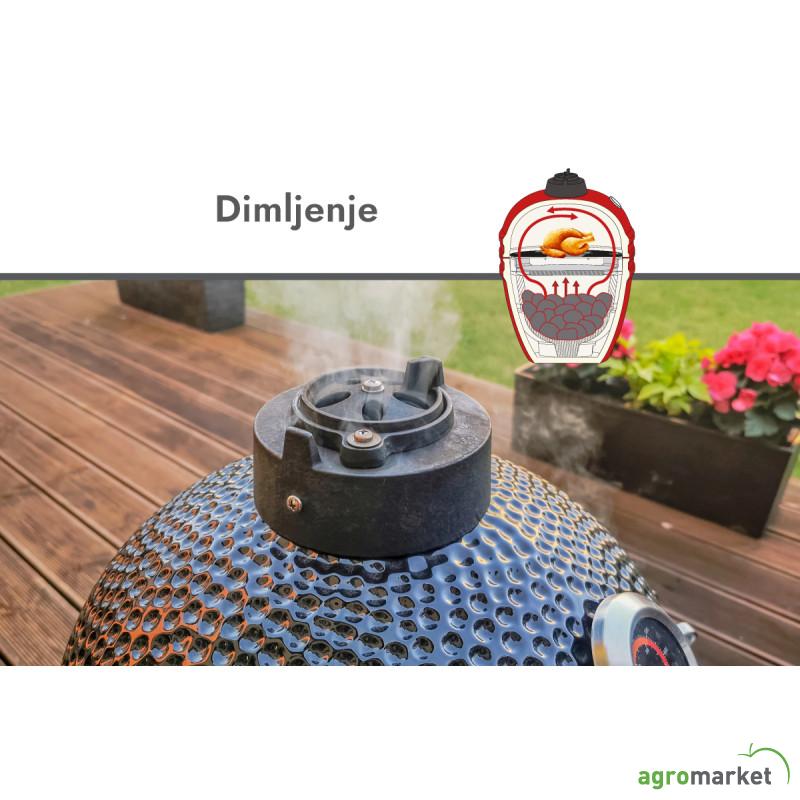 Kamado roštilj 45,7 cm 