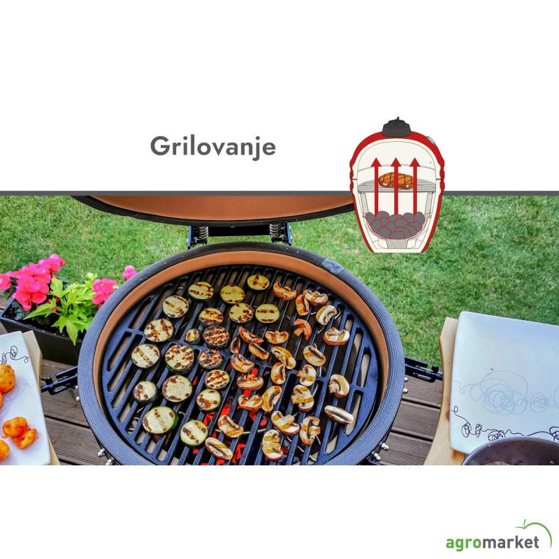 Kamado roštilj 55 cm 