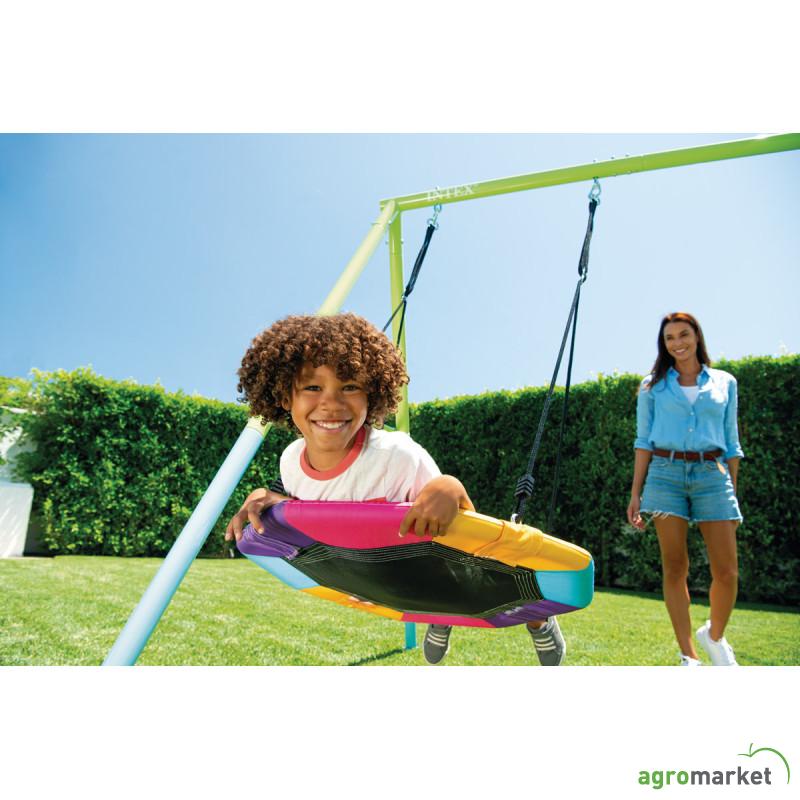 Dečija metalna ljuljaška trodelni set 