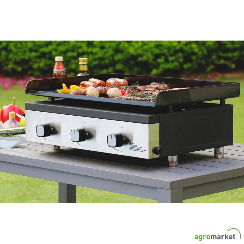 Plancha na gas sa tri gorionika 