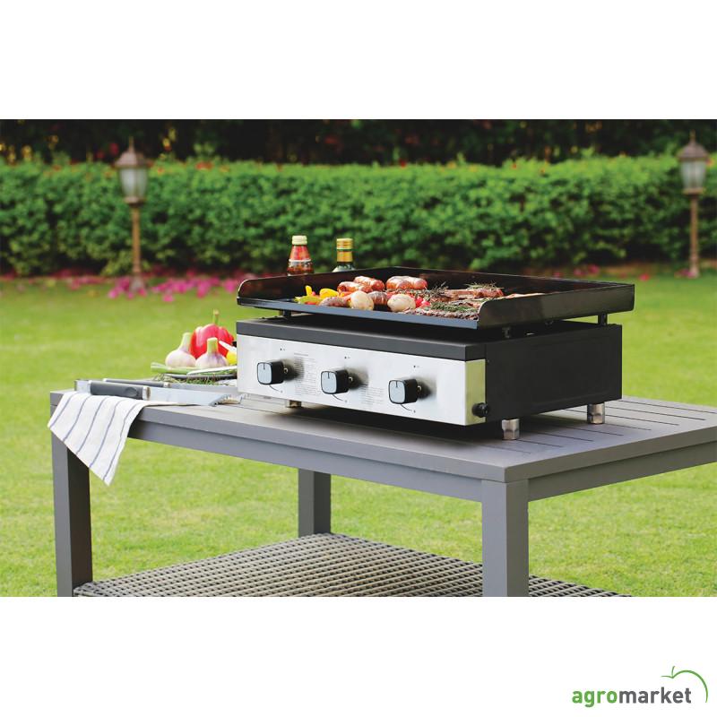 Plancha na gas sa tri gorionika 