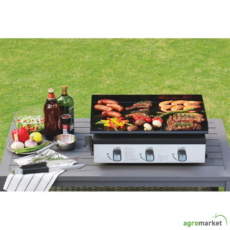 Plancha na gas sa tri gorionika 