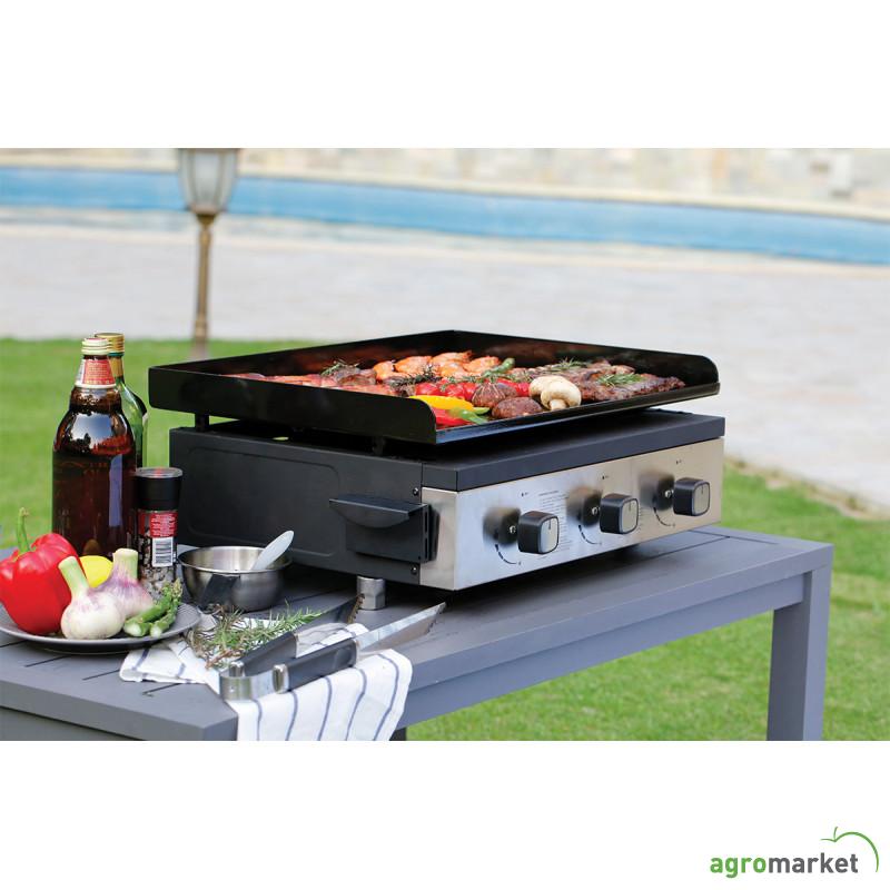 Plancha na gas sa tri gorionika 