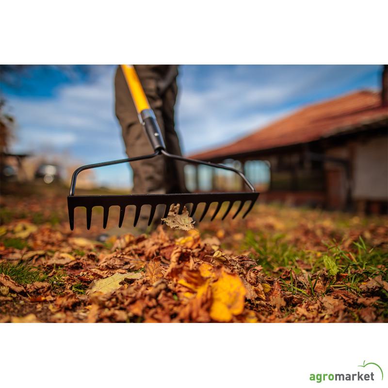 Grabulja 14 zuba sa fiberglass drškom Bomber 