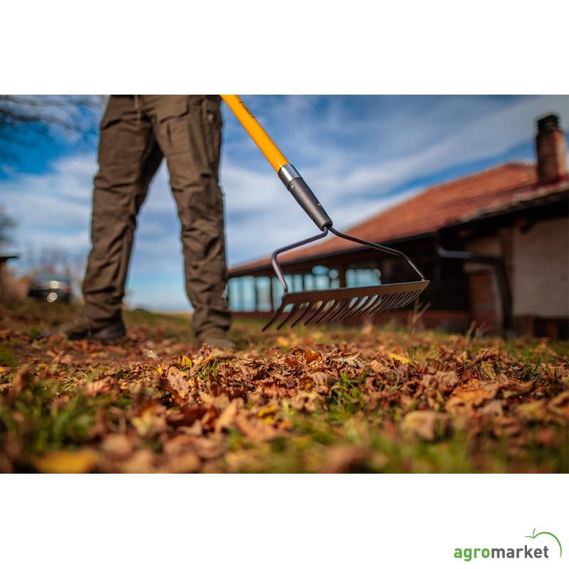 Grabulja 14 zuba sa fiberglass drškom Bomber 