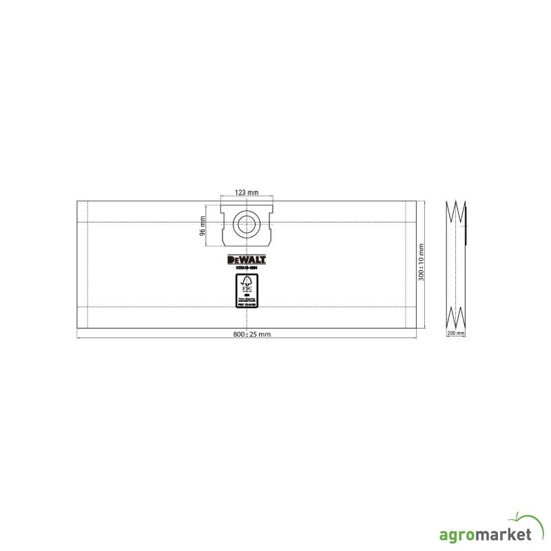 DeWalt kesa za prašinu 20l- 30l - DXVA19-4204 