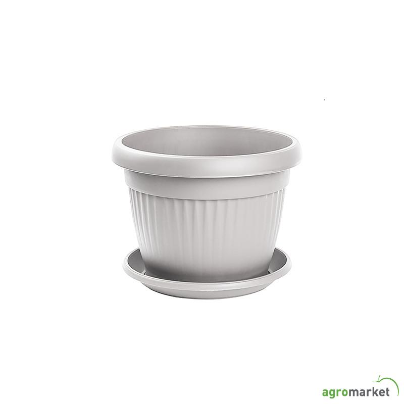 Saksija Mediteran 45cm Bela 