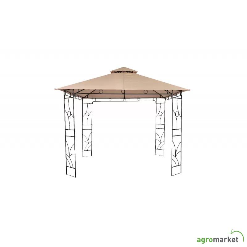 Metalna gazebo tenda – bež Panama