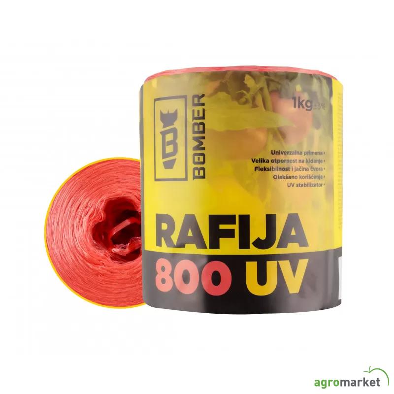 Rafija Bomber 800 1/1 crvena