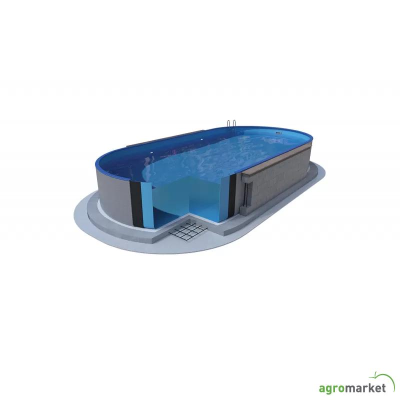 Ibiza oval - 4.16 x 8.00 x 1.20 m